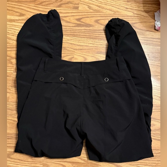 Kyodan Black jogger lightweight Pants with draw cord at bottom. Size medium - Picture 3 of 4